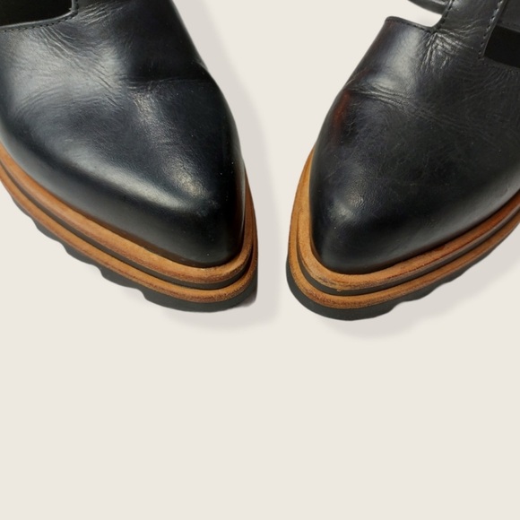 Strategia Chunky Black Italian Leather - Picture 4 of 7